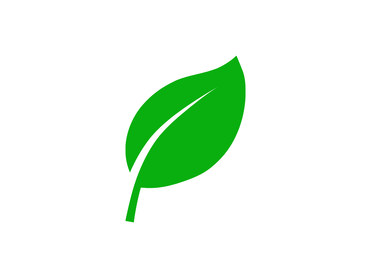 Icon representing 100% natural botanicals